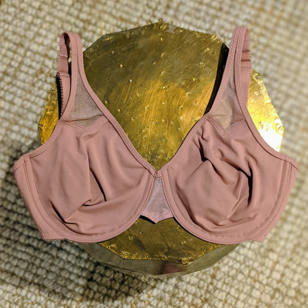 Body by Wacoal Pink Unlined Underwire Bra